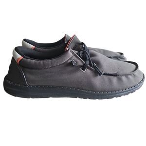 Hey Dude Wally ADV Lava Stone Sz 8 Casual Shoes Slip On Water Resistant
